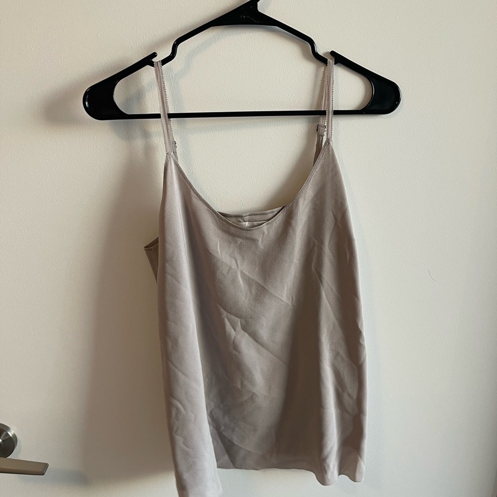 Brochu Walker Grey Tank Silk